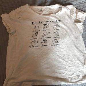 ANTHROPOLOGIE Graphic Bun Tee